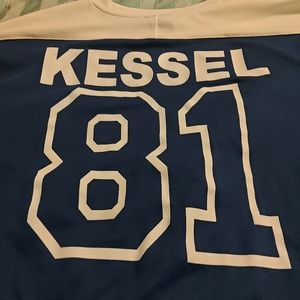 VTG Maple Leafs Phil Kessel 81 Long Sleeve MENS Jersey Size Large Blue and White